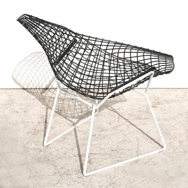 Metal Knoll Bertoia Early Version Diamond Lounge Chair, Attributed For Sale - Image 7 of 9