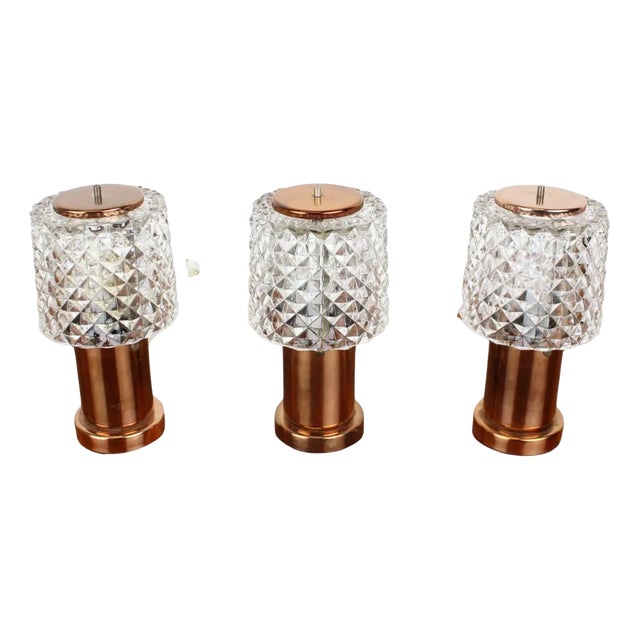 Table Lamp by Kamenicky Senov for Preciosa, 1970s For Sale