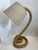 Mid-Century Modern French Large Rope Table Lamp, Adrien Audoux & Frida Minet Style For Sale - Image 3 of 10