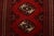 Red Turkmen Runner 2’9” X 9’3” Red Wool Vintage Tribal Hand-Knotted Oriental Rug For Sale - Image 8 of 12