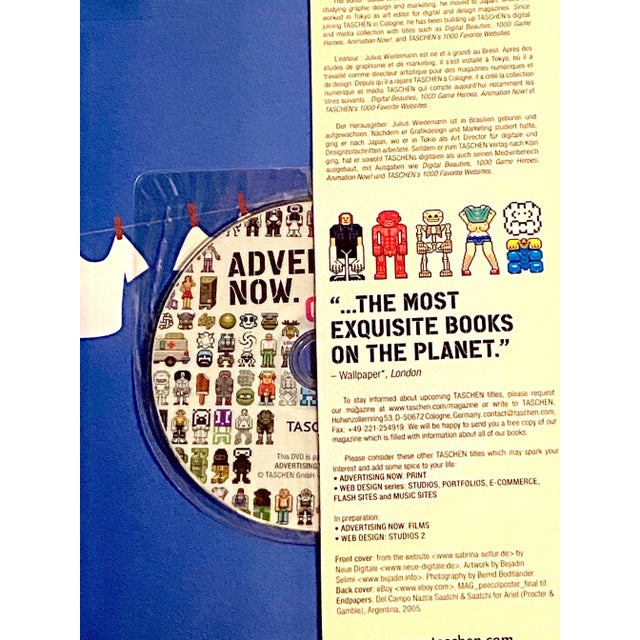 2006 Advertising Now. Online Book Edited by Julius Wiedemann For Sale - Image 9 of 10
