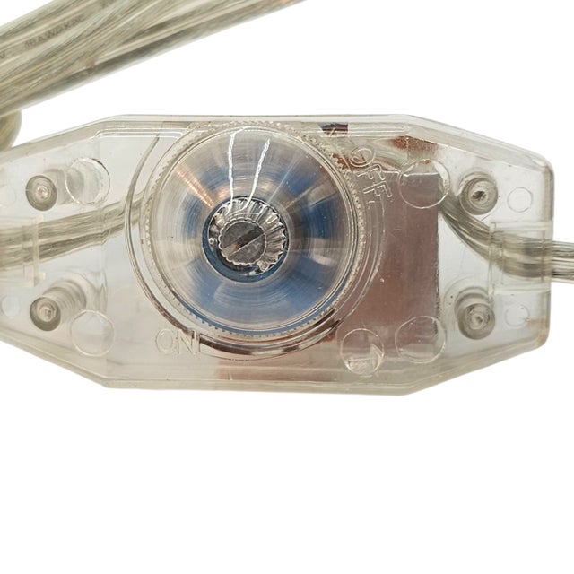 Pablo Pardo 1990s Postmodern Piccola Lamp in Black Leather and Aluminum For Sale - Image 9 of 9