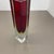 Sommerso Murano Glass Cube Vase attributed to Flavio Poli, Italy, 1970s For Sale - Image 14 of 18