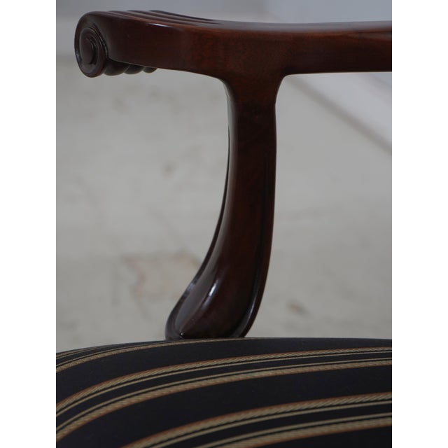 Councill Furniture Set of 8 Councill Mahogany Chippendale Dining Chairs For Sale - Image 4 of 18