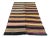 1960s Vintage Bohemian Turkish Traditional Stripe Kilim Rug- 4'9" x7'9" For Sale
