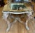 Antique 18th C Style Rococo Venetian Giltwood Table by W Antiqued Mirror