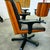 Mid-Century Modern Vintage Wood and Leather Armchair, Italy, 1970s For Sale - Image 3 of 6