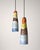 Massimo Vignelli Murano Glass Pendants in the style of Massimo Vignelli, 1950s, Set of 2 For Sale - Image 4 of 10
