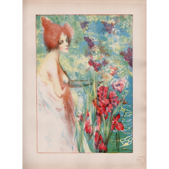Henri Héran, Fleur de Mai, 1897, Lithograph on Paper For Sale - Image 10 of 10