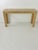 Beige Vintage Italian Console Tables and Mirror in the style of Aldo Tura, 1970s, Set of 2 For Sale - Image 8 of 16