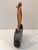 Wood Signed Sculptural Raku Vessel With Woven Handle For Sale - Image 7 of 11