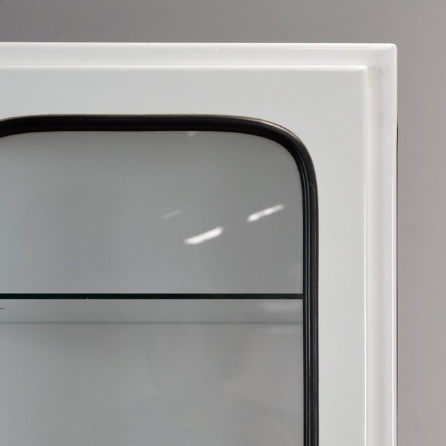 Metal Vintage Medical Cabinet in Glass and Iron, 1970s For Sale - Image 7 of 9