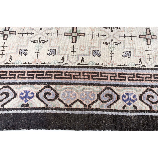 Traditional Doris Leslie Blau Antique Samarkand (Khotan) Rug For Sale - Image 3 of 9
