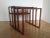 Wood Teak Nesting Tables, Denmark, 1960s, Set of 3 For Sale - Image 7 of 10