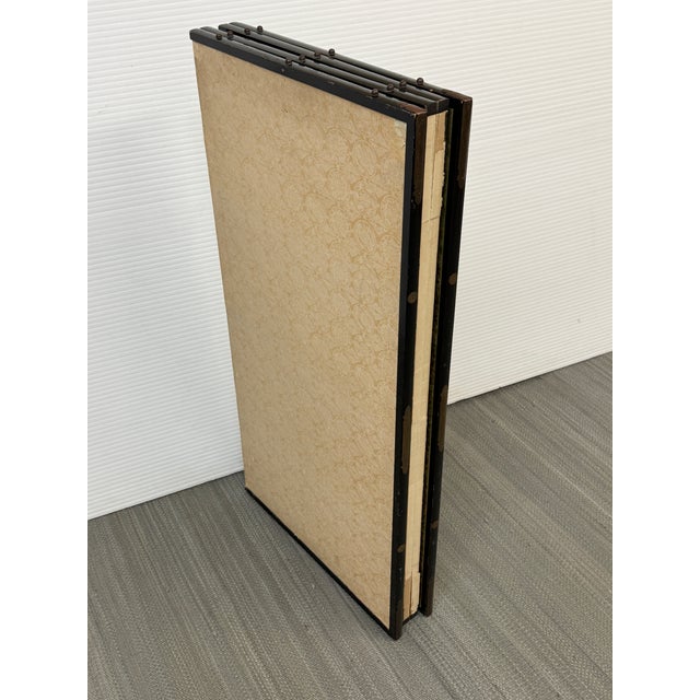 2010s Japanese Byobu Folding Screen, Mid 20th Century For Sale - Image 5 of 12