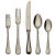 Contemporary Mepra Epoque 20-Piece Flatware Set, Champagne For Sale - Image 3 of 3