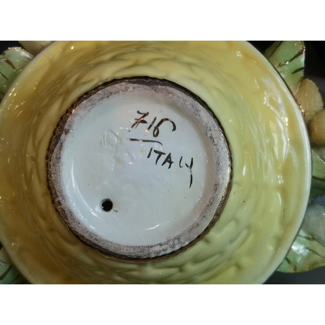 Porcelain Flowers Bouquet Flower Basket, 1960s For Sale - Image 15 of 16