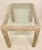1980s 1980s Coastal Chic Cerused Rattan Side Table For Sale - Image 5 of 10