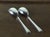 1970 Vintage Elkington Pair of Silverplate Salad Servers Thread For Sale In New York - Image 6 of 7