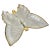 It is a glass ashtray, in the shape of a butterfly. It was made in France in the 80s. It has a gold edging that runs...