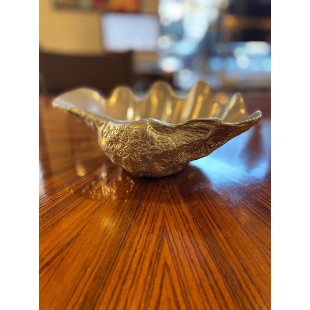 1980s Silver Shell-Shaped Catchall Dish, 1980s For Sale - Image 5 of 13