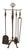 Early 20th Century 4 Pc. Arts and Crafts Fireplace Tool Set For Sale - Image 9 of 11