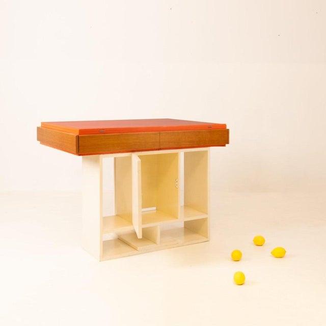 Architect-Designed Folding Table, 1970 For Sale - Image 9 of 13