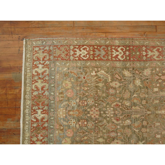 Antique Persian Malayer Runner - 4'3" x 10'8" For Sale - Image 10 of 10