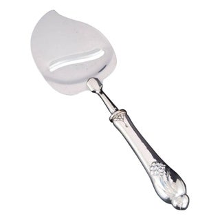 Cheese Slicer in Silver and Stainless Steel by Evald Nielsen, 1920s For Sale