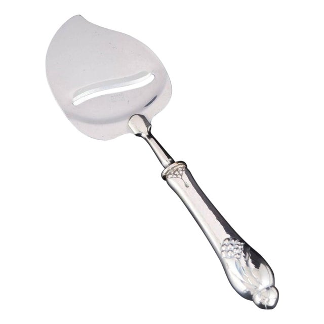 Cheese Slicer in Silver and Stainless Steel by Evald Nielsen, 1920s For Sale