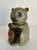 Vintage Indian Brass & Enamel Figurative Bear Lidded Trinket Box For Sale - Image 4 of 9