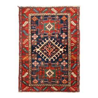 Antique Hamadan Geometric Medallion Wool Rug by Rug & Kilim, Persia, 1920–1929 For Sale