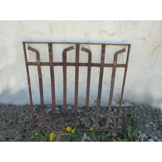 Wonderful piece of Architecture. Heavy, tight and sturdy, piece does show signs of age related wear including rust,...