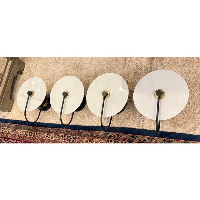 In the Style Hokku Design Modern Sconces, Pair For Sale - Image 13 of 18