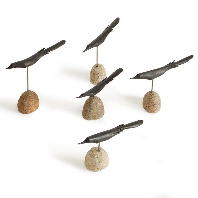Handcrafted rustic artwork with modern black birds. Black Interior use only. Clean with dry soft cloth. Avoid harsh...
