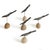 Handcrafted rustic artwork with modern black birds. Black Interior use only. Clean with dry soft cloth. Avoid harsh...