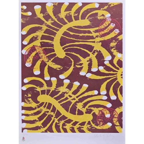 Alberto Di Fabio, Canoe Limited Edition of 260, 2008, Lithograph For Sale