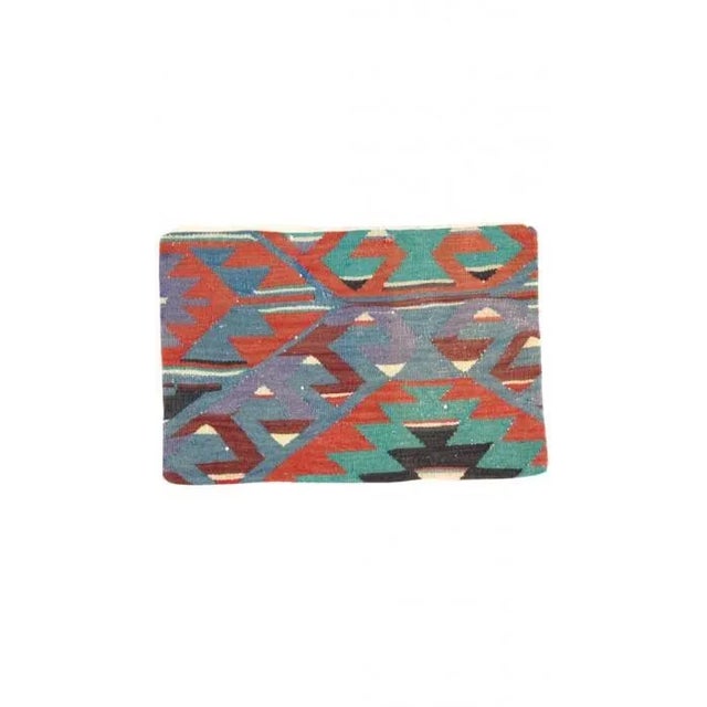 Traditional Vintage Hand Knotted Pillow For Sale - Image 3 of 3