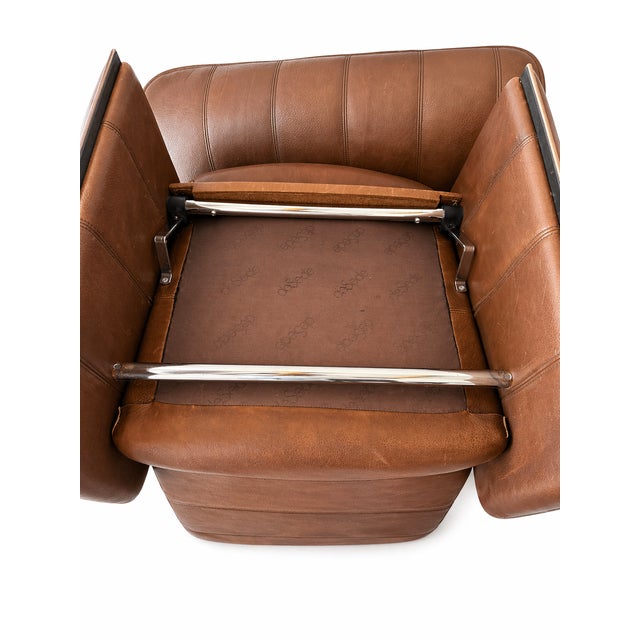 Brown Sofa Set from de Sede, Set of 3 For Sale - Image 8 of 9