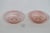 1930s 1930s Anchor Hocking Queen Mary Pair of 2 Dessert Bowls Pink Depression Glass For Sale - Image 5 of 12