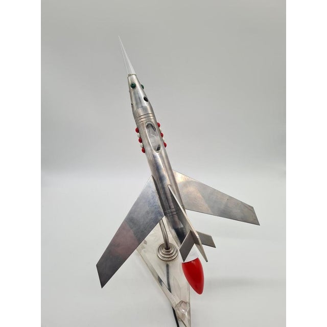 Vintage Table Lamp in Aluminium, 1960s For Sale - Image 16 of 17