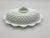 Fenton Art Glass Company Mid 20th Century Fenton Hobnail Milk Glass Butter Dish For Sale - Image 4 of 10