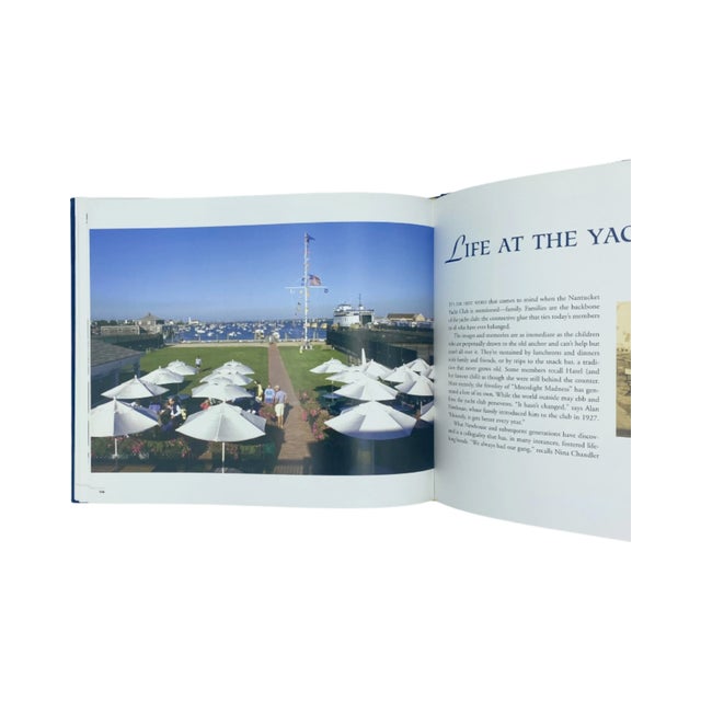 Textile Nantucket Yacht Club 1906–2006 by Stephen Sheppard – First Edition Hardcover For Sale - Image 7 of 11
