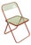 Acrylic Glass Folding Chair by G. Piretti for Castelli, Italy, 1970s For Sale
