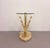 Glass Vintage Art Deco Swan Glass Top Side Table For Sale - Image 7 of 8