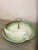 Light Green Vintage Haeger Porcelain Serveware Tray For Sale - Image 8 of 8