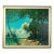 Vintage Tropical Beachscape Painting by John Kiraly For Sale