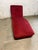 Red Mitchell Gold Furniture Contemporary Red Upholstered Chaise Lounge For Sale - Image 8 of 17