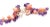 Light Pink 1980s Pair of Cartier Rose Gold Coral Amethyst Diamond Delices De Goa Earrings For Sale - Image 8 of 17