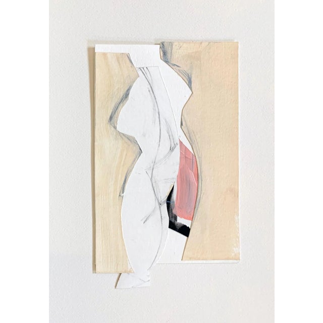 Gesture II Abstract Figurative Collage For Sale